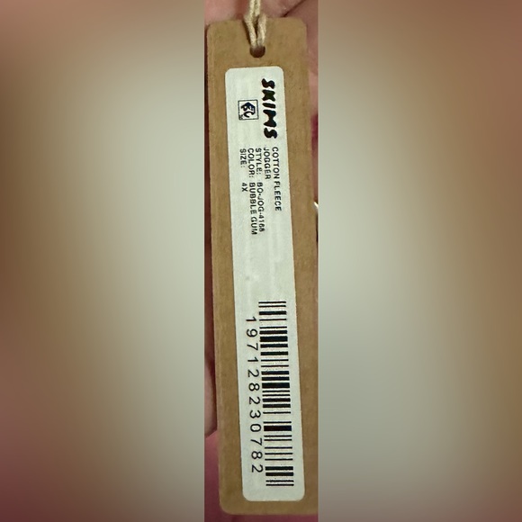 SKIMS NWT 4X Cotton Fleece Jogger Sweatpants
Bubblegum - Picture 5 of 7